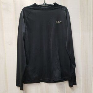 BSA Black Base Layer Shirt, Long Sleeve, Adult Small, Boy Scouts of America